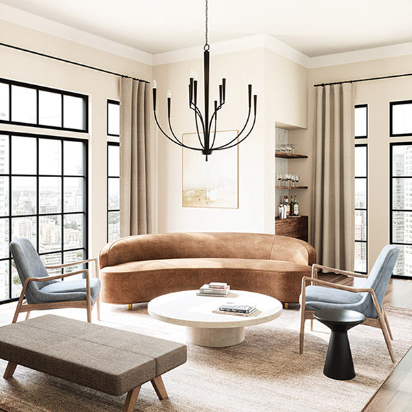Holden 10-Light Large Chandelier