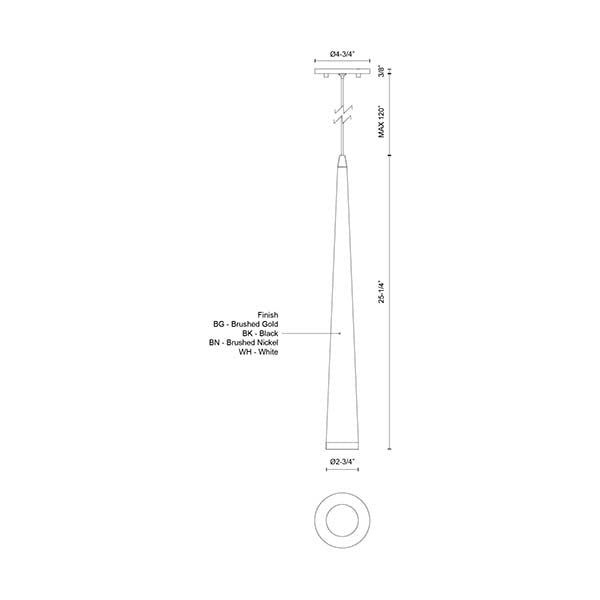 Kuzco 401215BG-LED