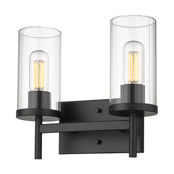 Golden Lighting 7011-BA2 BLK-CLR