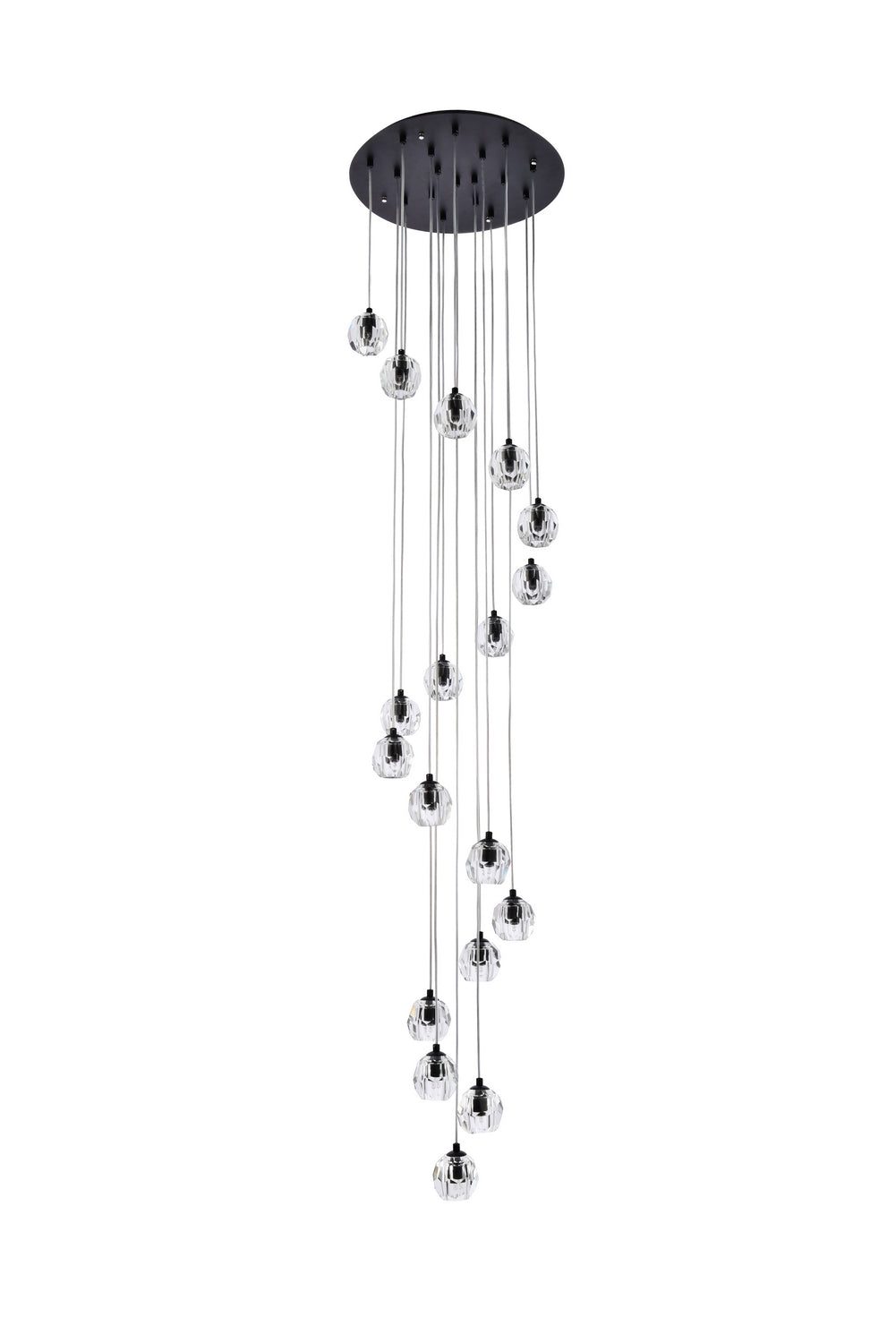 Elegant Lighting 3505D20BK