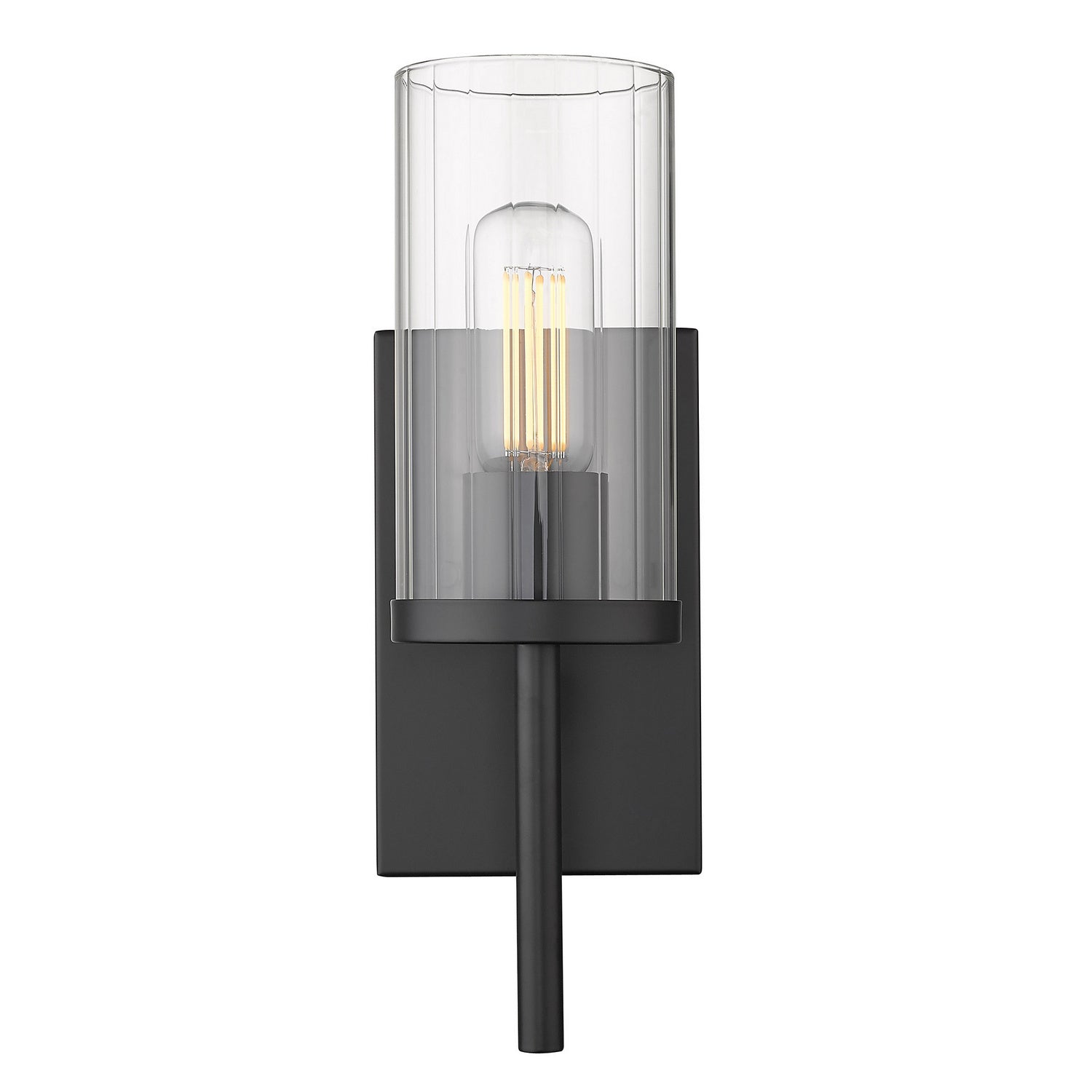 Golden Lighting 7011-1W BLK-CLR: 1036737-2.jpg