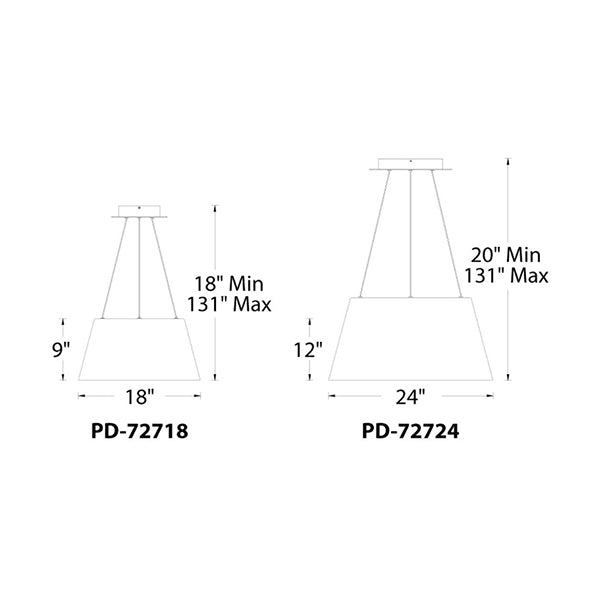 Wac Lighting PD-72724-WT