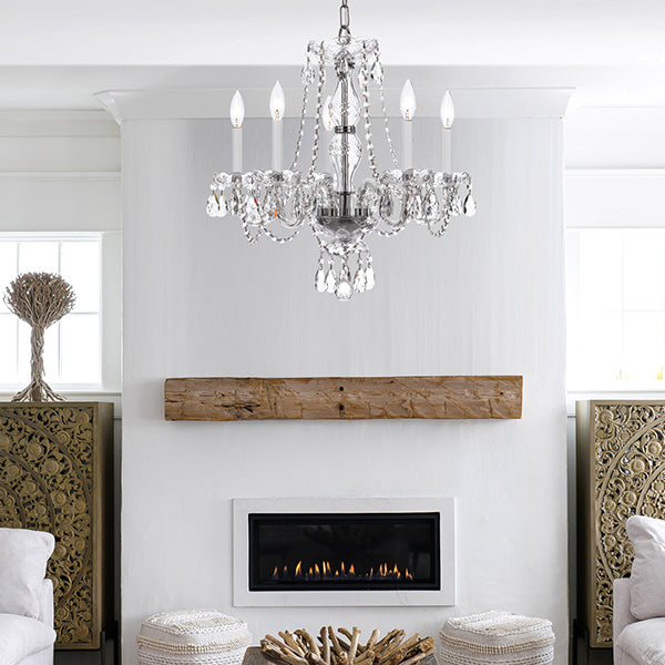 Crystal 21 in Chandelier