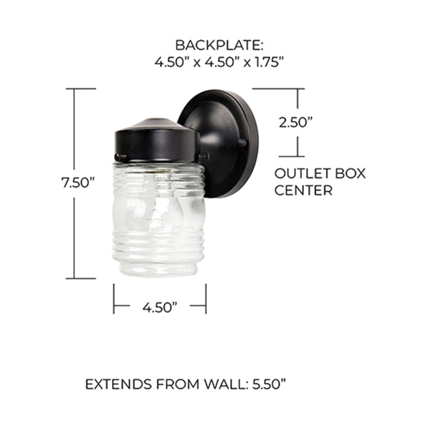 Capital Lighting 9946BK