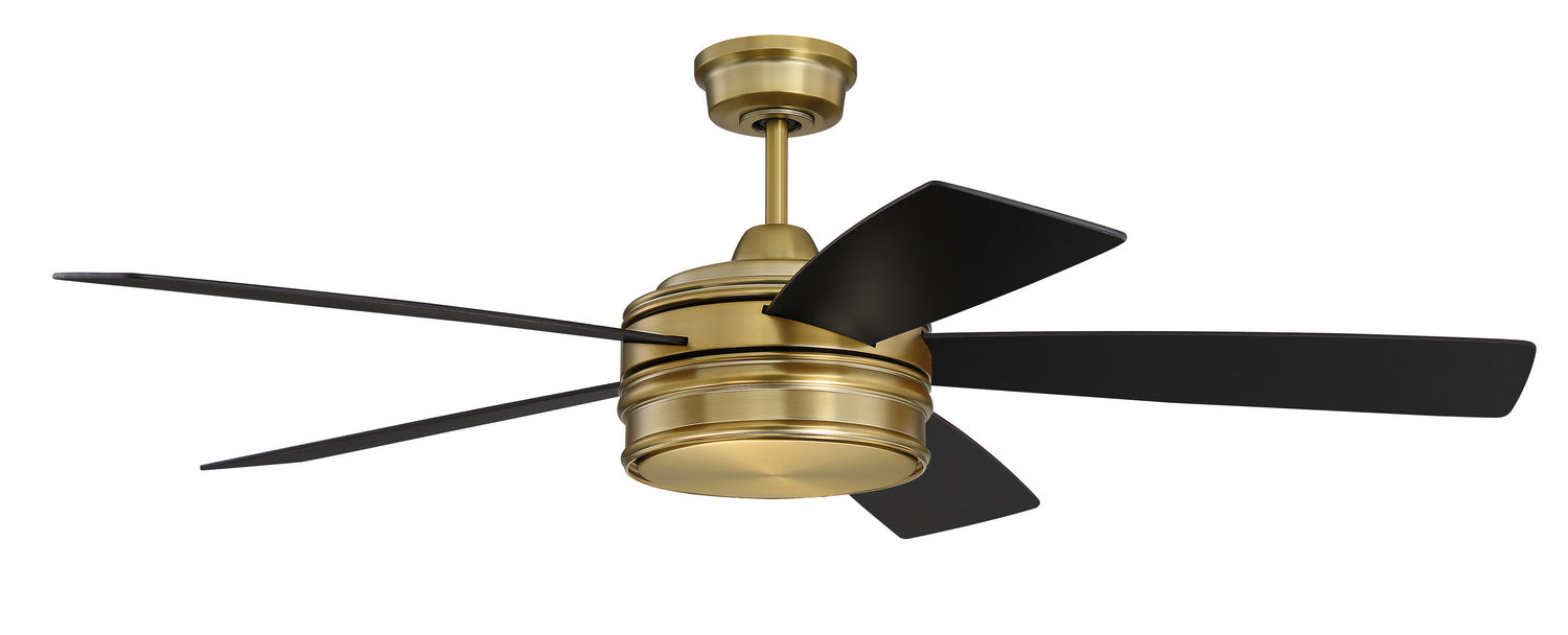 Braxton 52 in 5 Blade Reversible Ceiling Fan with Light
