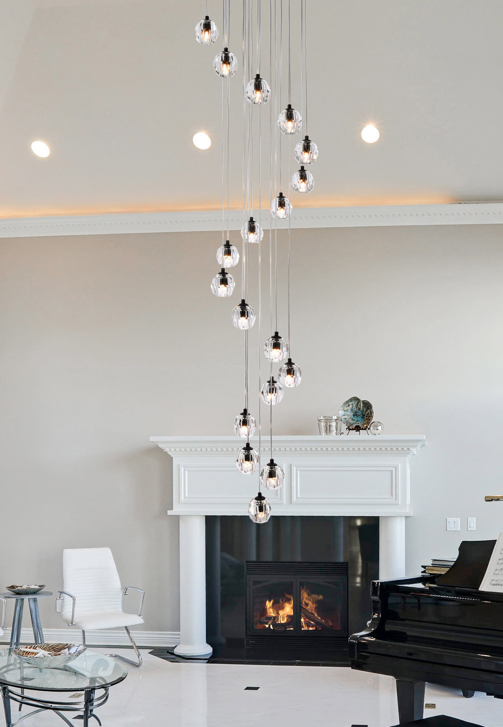 Elegant Lighting 3505D20BK