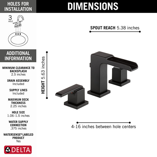 Delta 3568LF-BLMPU