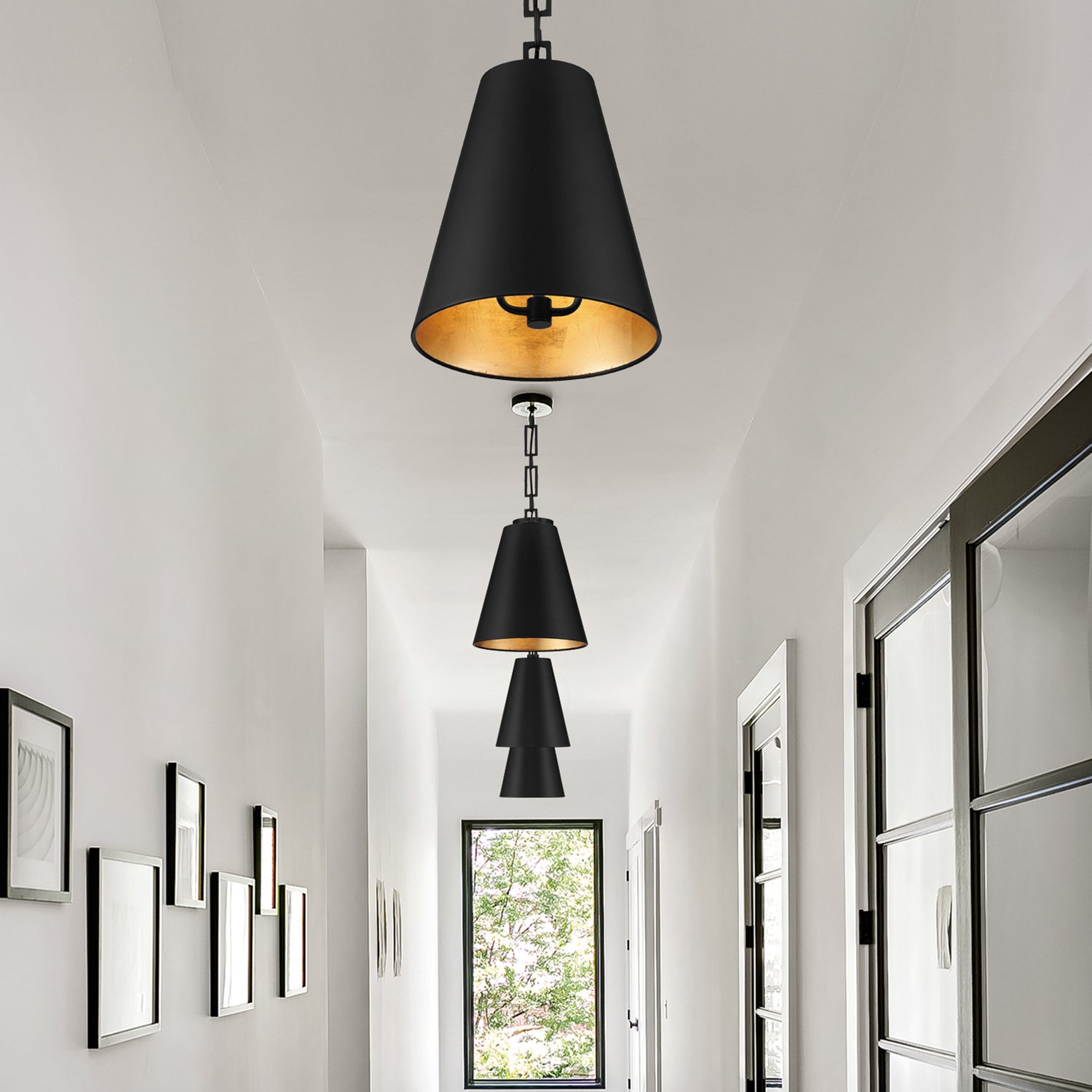 Alston 10 in Pendant with Empire Shade
