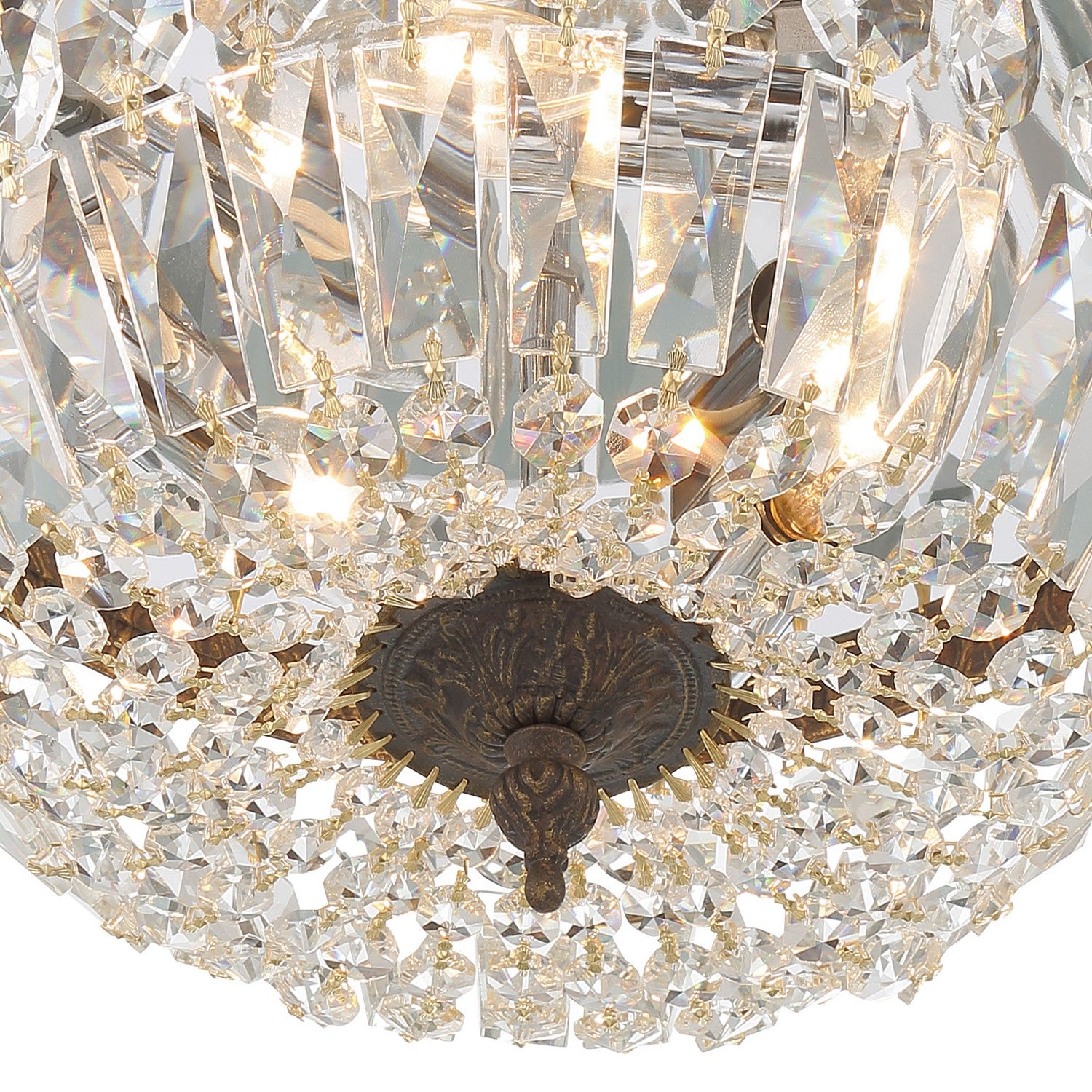 Waltham 3-Light 12 in Flush Ceiling Light