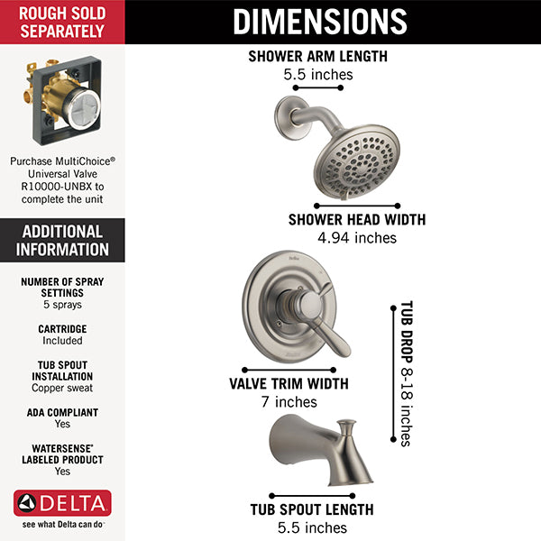 Delta T17438-SS