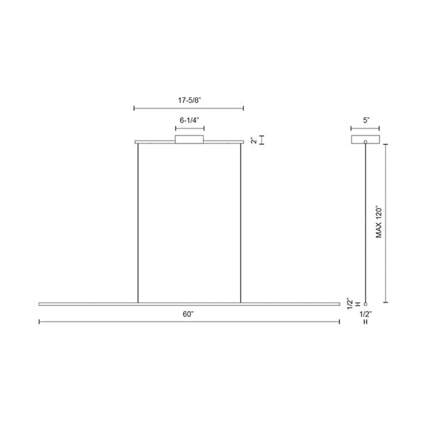 Kuzco LP18260-WH