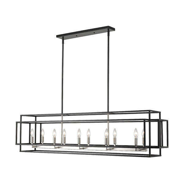 Z-Lite 454-54L-BK-BN: 94318_1.jpg