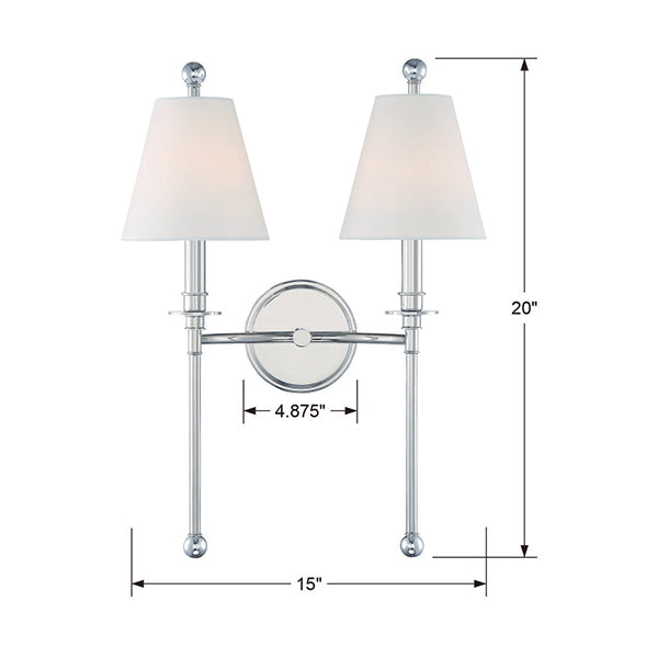 Crystorama RIV-383-DB