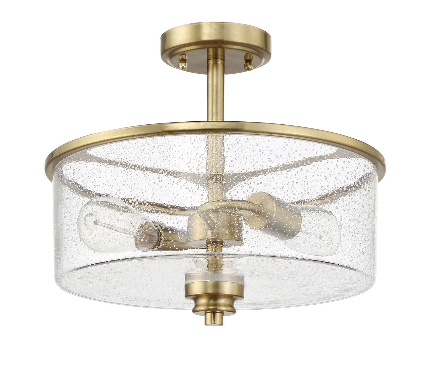 Bolden 2-Light Convertible Semi-Flush Mount Ceiling Light