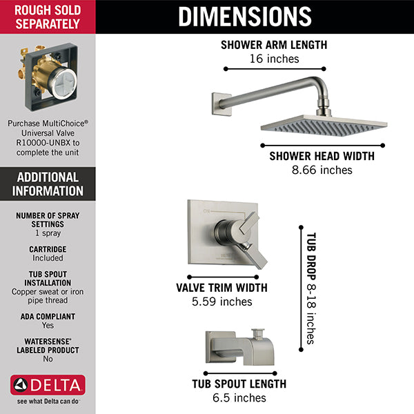 Delta T17453-SS