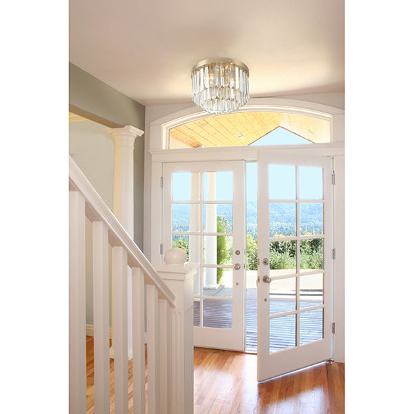 Hayes 4-Light 16 in Wide Flush Mount Ceiling Fixture