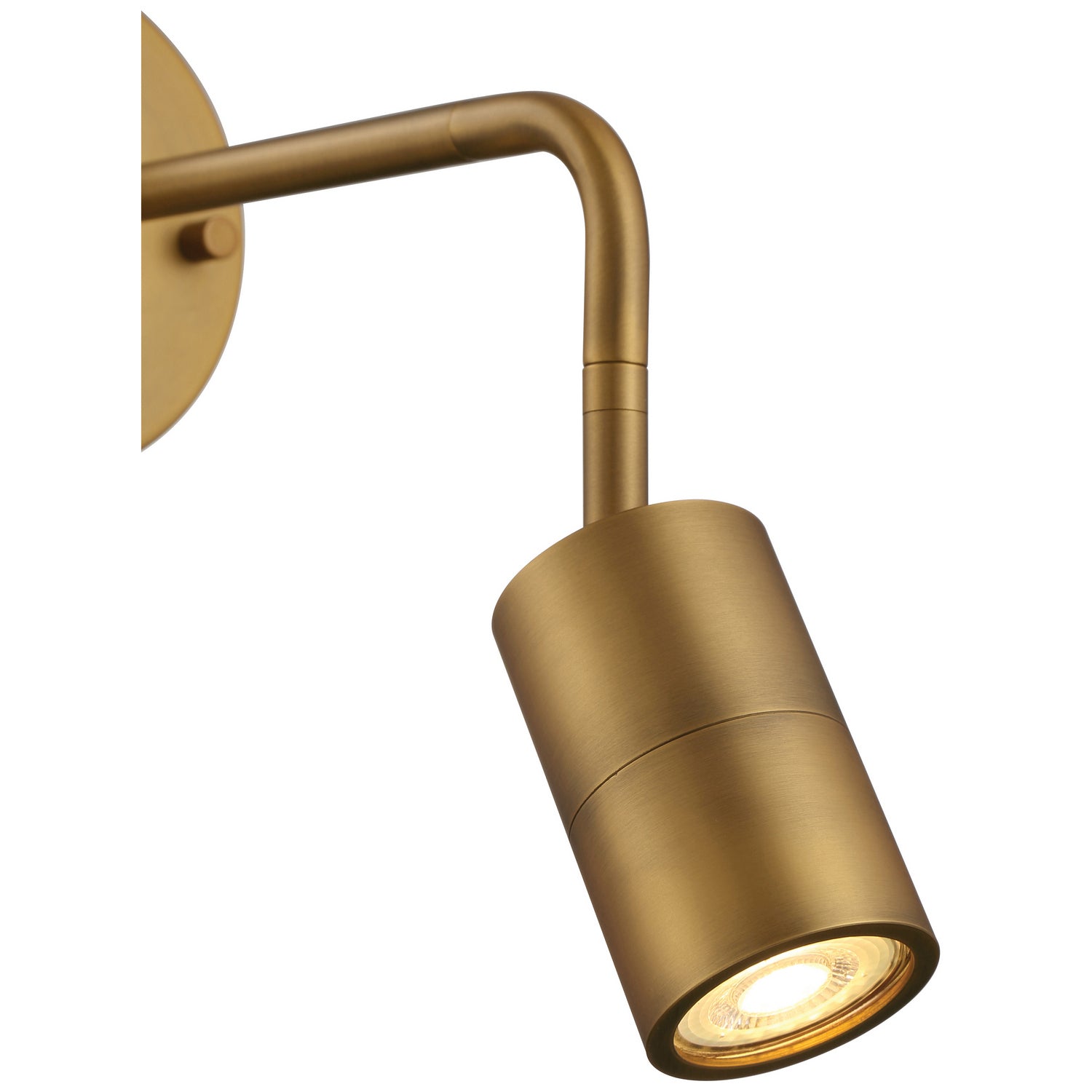 Cafe Dual Mount 2-1/2 in 1-Light LED Wall or Ceiling Spotlight