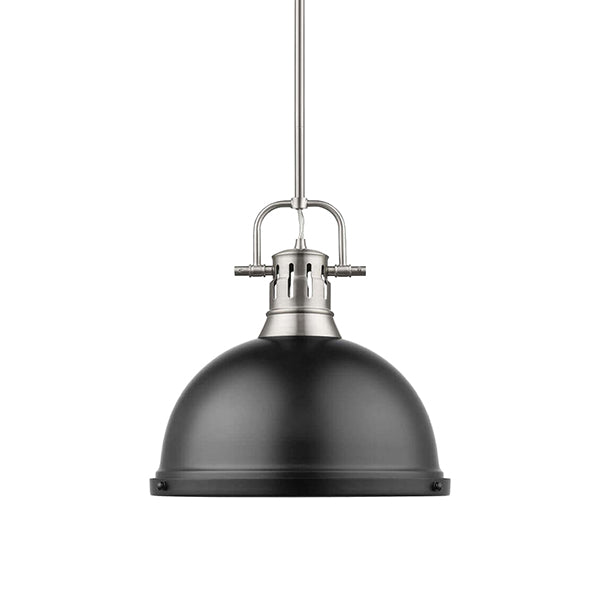 Golden Lighting 3604-L PW-BLK