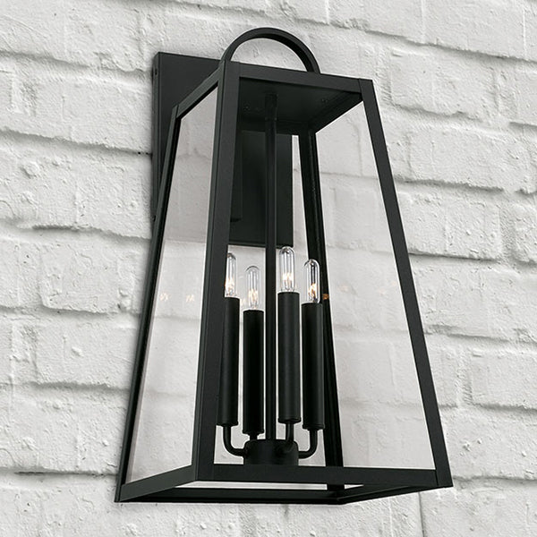 Leighton 4-Light 23 in Outdoor Wall Lantern