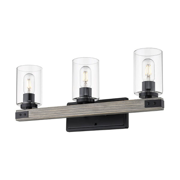 Golden Lighting 7808-BA3 BLK-CLR