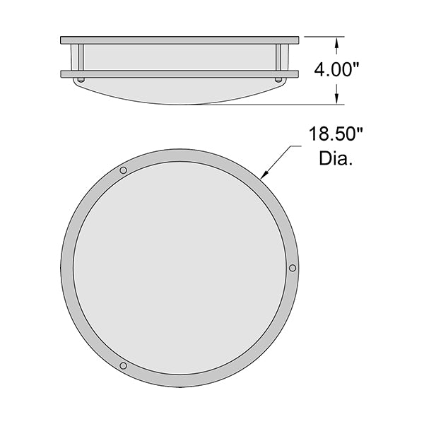 Access Lighting 20503LEDD-BS/ACR