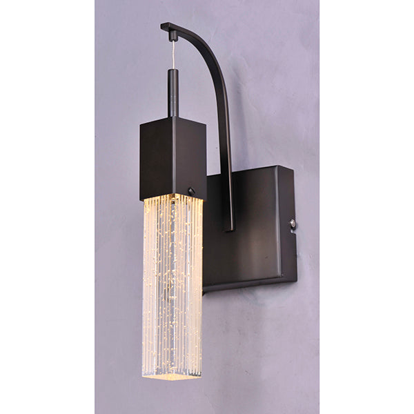 Fizz III 1-Light LED Wall Sconce with Clear Bubble Glass
