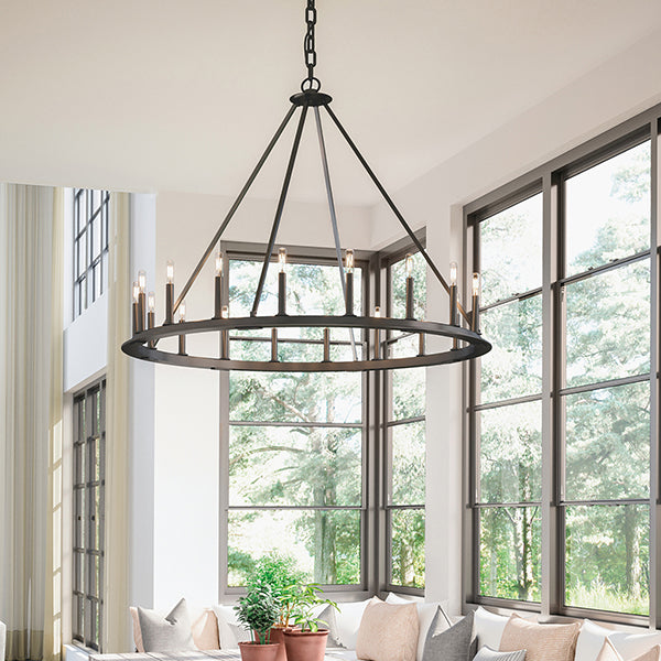Pearson 20-Light Oversized Chandelier
