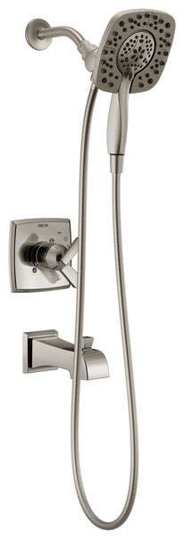Ashlyn Monitor 17 Series Dual Function Pressure Balanced Tub and Showe with Showerhead