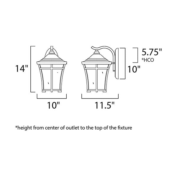 Maxim Lighting 40164GFCO
