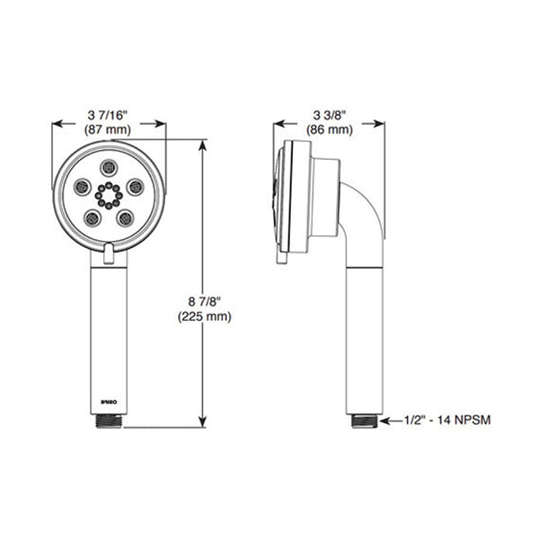 Brizo RP101288PC