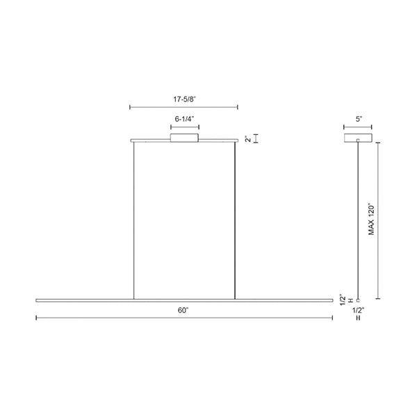 Kuzco LP18260-BK