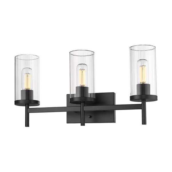 Golden Lighting 7011-BA3 BLK-CLR