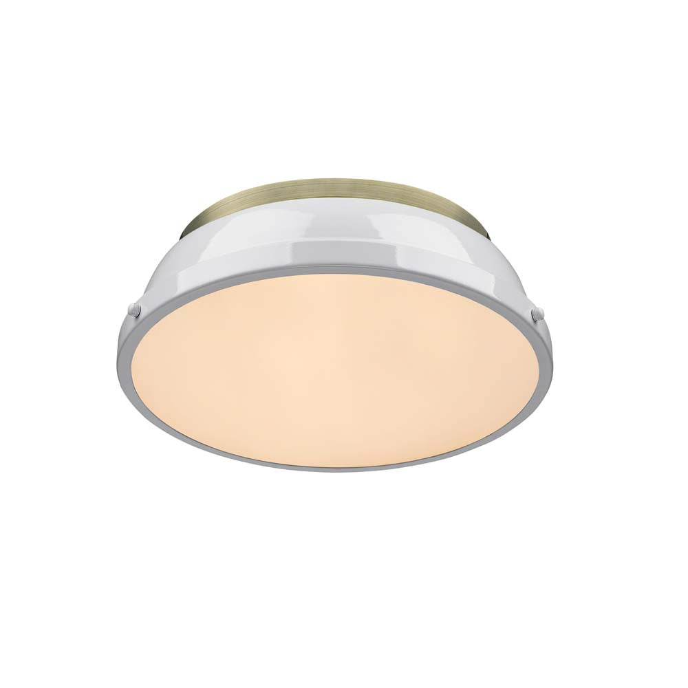 Golden Lighting 3602-14 AB-WH: 789664-2.jpg