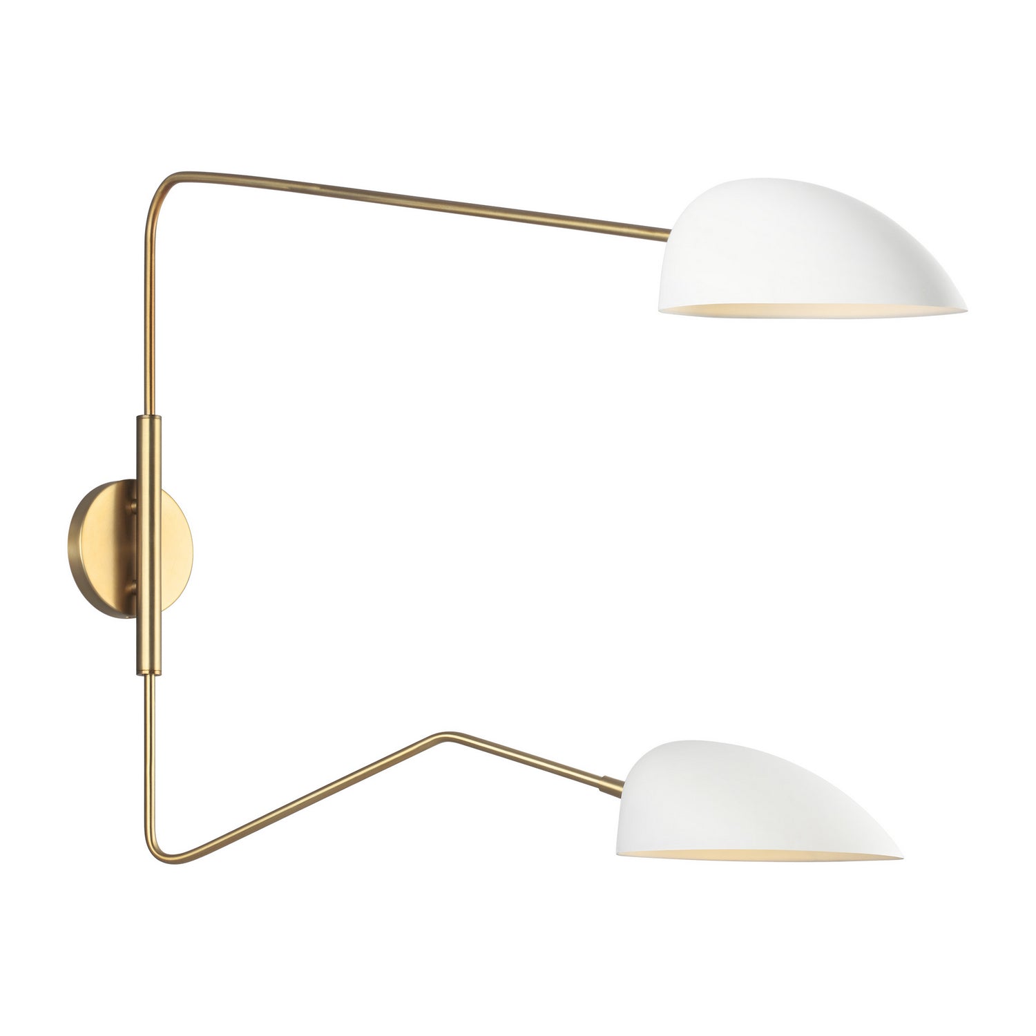 Jane 2-Light Wall Sconce with Metal Shade