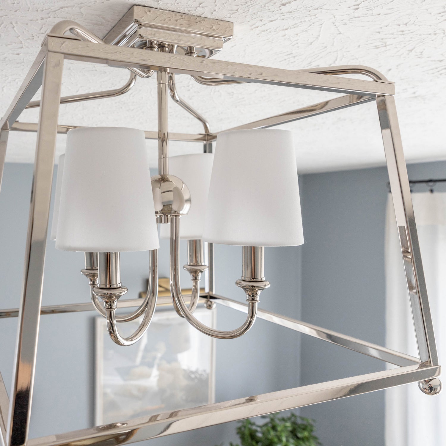 Sylvan 4-Light Semi-Flush Mount Ceiling Light