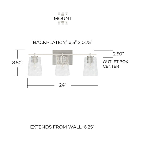 Capital Lighting 121831PN-432