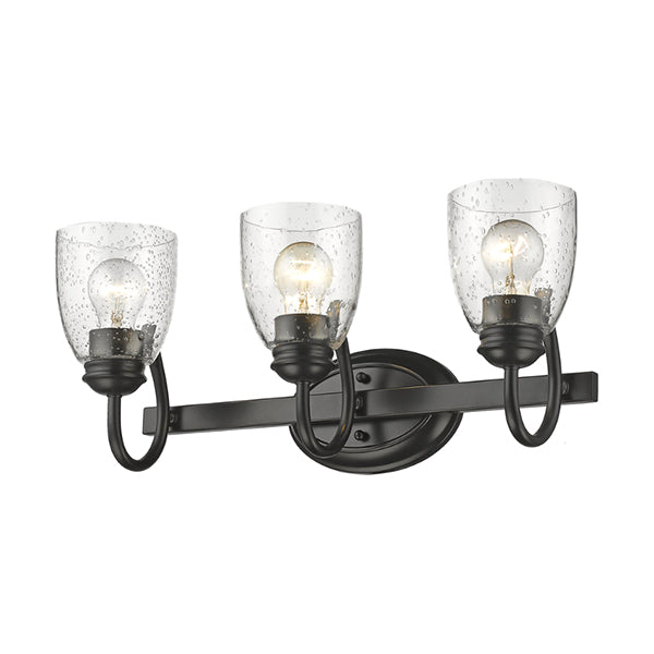 Golden Lighting 8001-BA3 BLK-SD