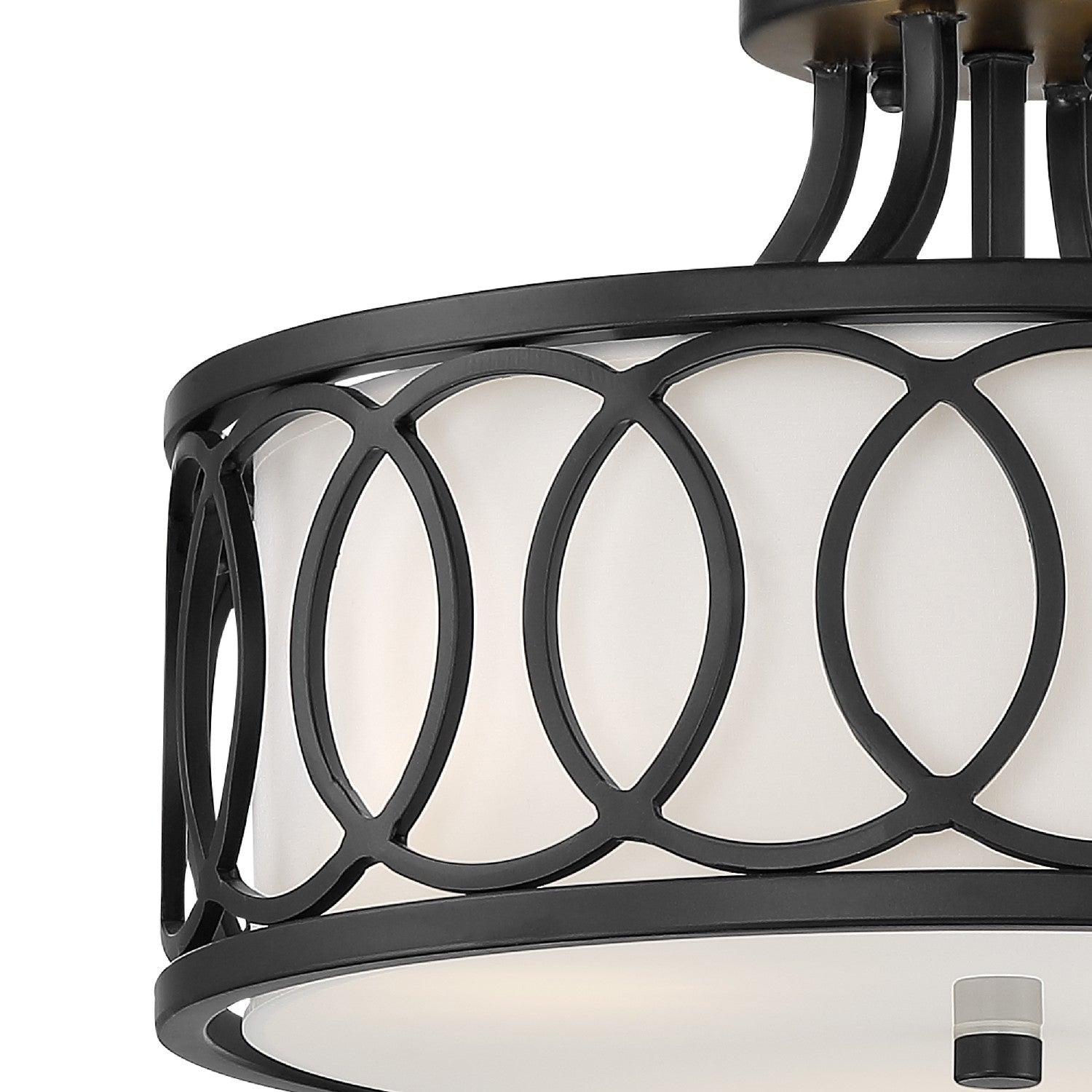 Graham 3-Light Semi-Flush Mount Ceiling Light