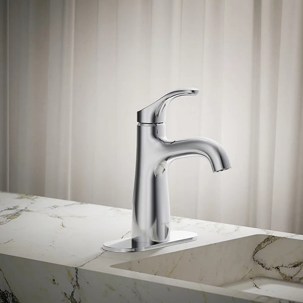 Simplice 1-Handle Bathroom Sink Faucet, 1.2 gpm, Polished Chrome