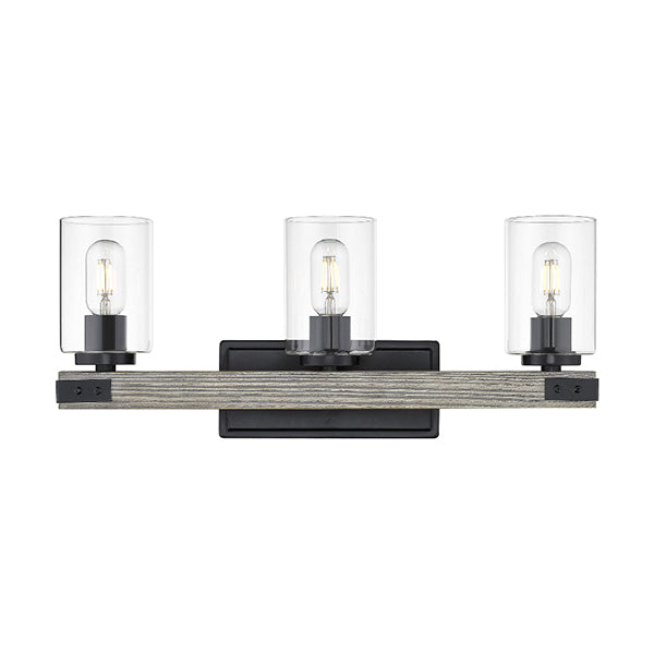 Golden Lighting 7808-BA3 BLK-CLR