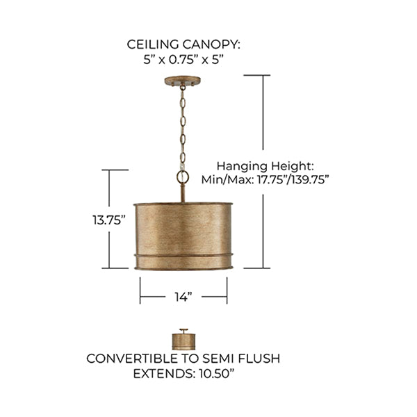 Capital Lighting 349211ML
