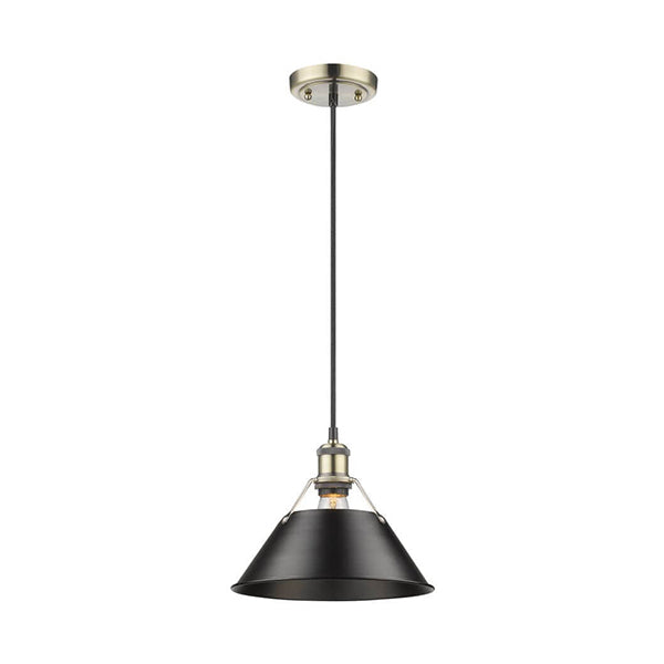 Golden Lighting 3306-M AB-BLK