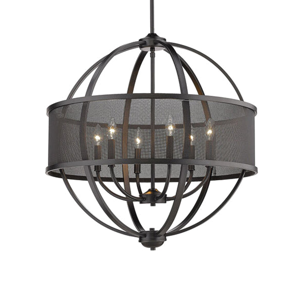 Golden Lighting 3167-6 BLK-BLK: 93685_2.jpg