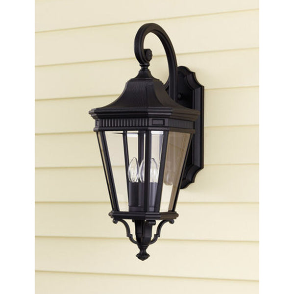 Cotswold Lane 3-Light 24 in Outdoor Wall Lantern