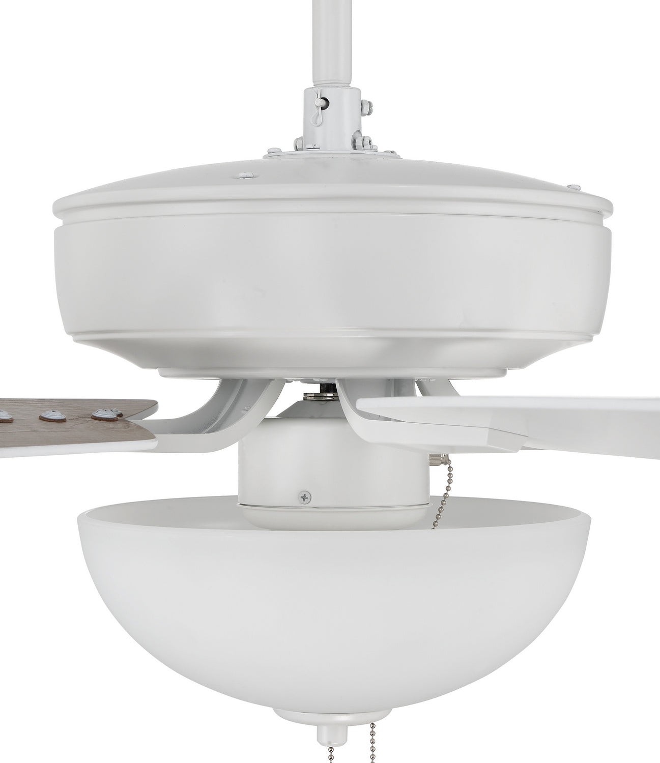 Pro Plus 211 52 in 5 Blade Reversible Ceiling Fan with Greywood Blades