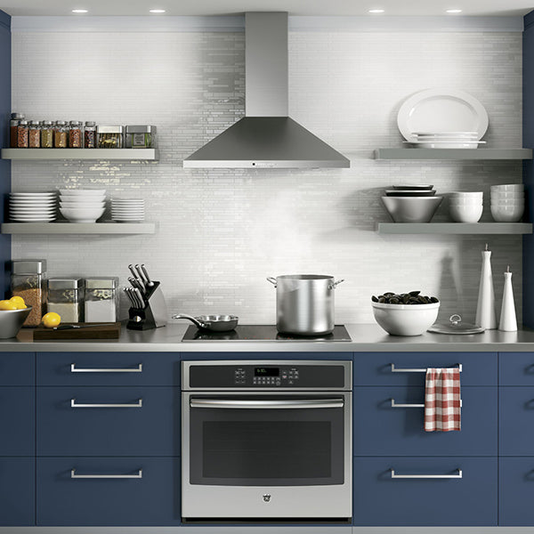 30 in Wall-Mount Pyramid Chimney Hood