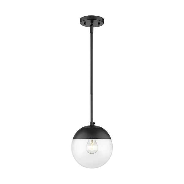 Golden Lighting 3219-S BLK-BLK