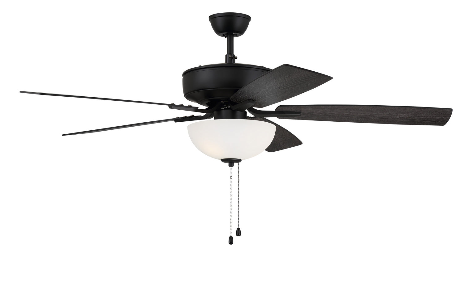 Pro Plus 211 52 in 5 Blade Reversible Ceiling Fan with Greywood Blades
