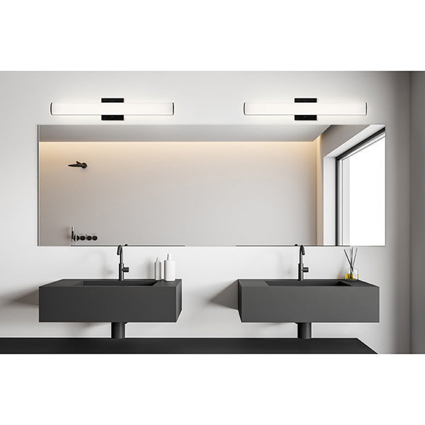 Springfield 1-Light 23-1/2 in LED Linear Wall Sconce with Acrylic Shade