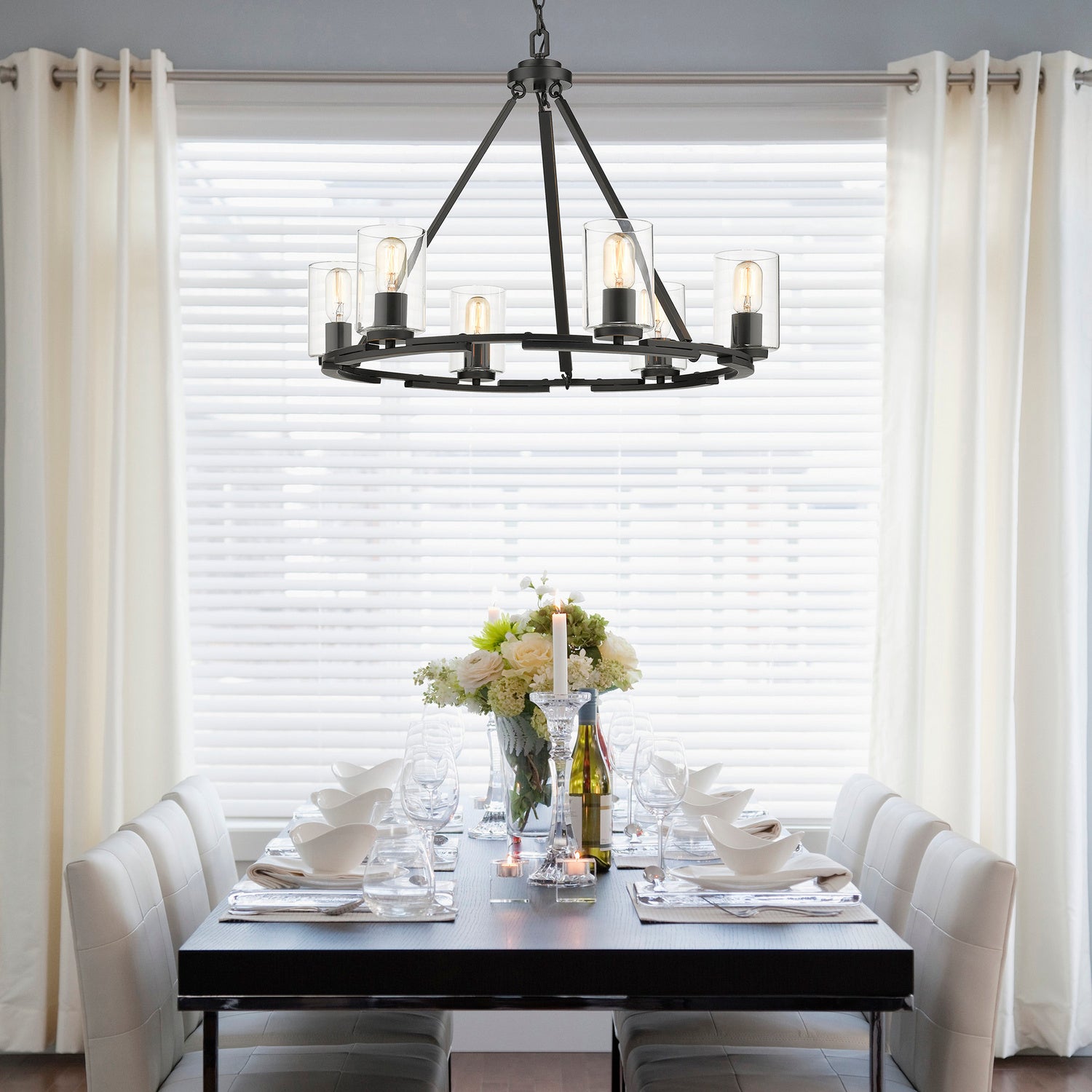 Golden Lighting 7041-6 BLK-CLR: 897632-3.jpg